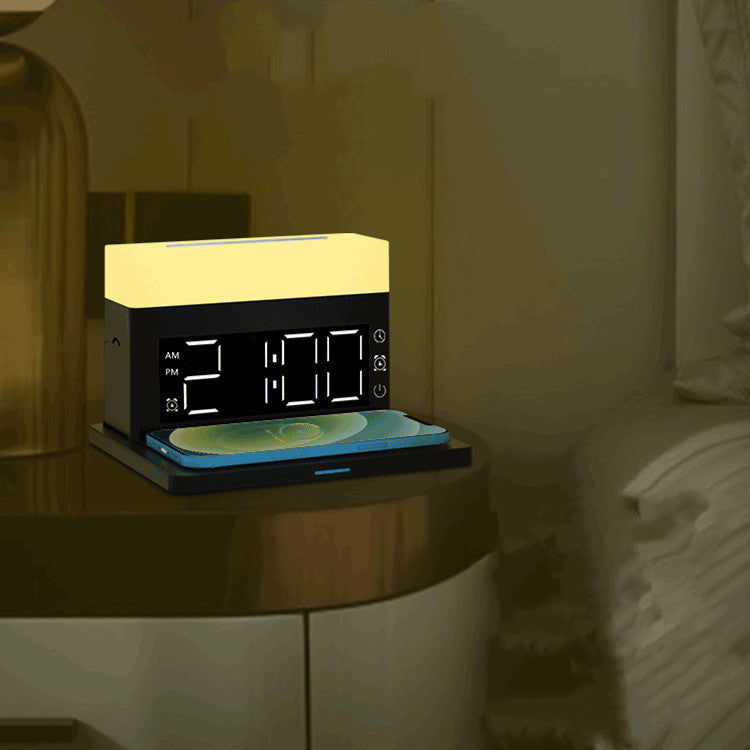 Night Light Clock Multifunctional Wireless Charger