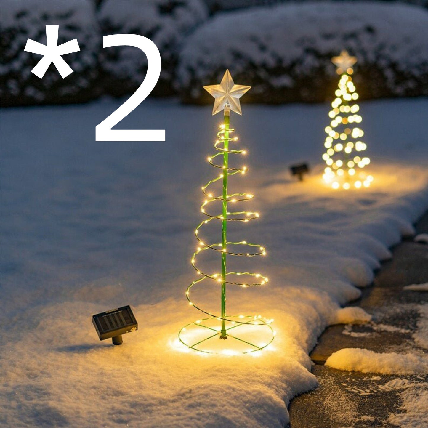 Christmas Tree Decoration Outdoor Courtyard Lighting